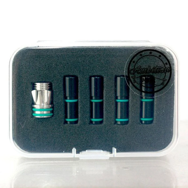 Vape طموح تعديل درع MTL & DL & RDL بالتنقيط تلميح عدة مقاومة للحرارة المعبرة للأسقف MTL هيئة الطرق والمواصلات RDA RDTA Vape الملحقات