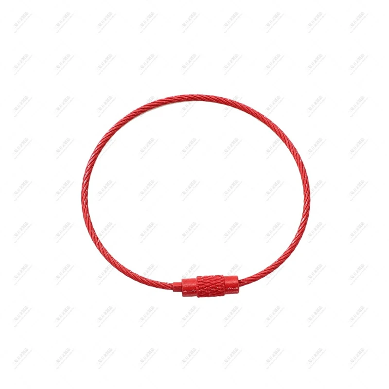 LMM Color Wire Ring Candy DIY Keychain Accessories Macaron Keychain