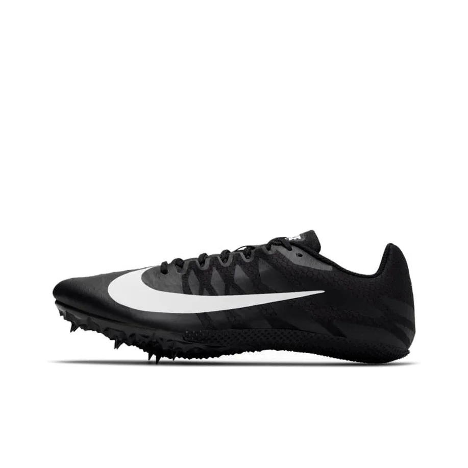 Nike Zoom Rival S9 Low top Casual Sprint Physical Fitness Test Physical Exam Running Shoes Unisex Black White 907564-001