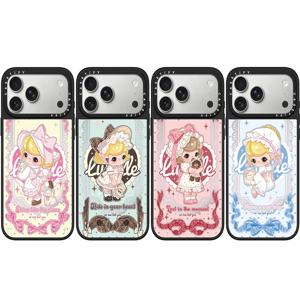 

CASETiFY Co-branded POP MART MOLLY Girls' Series Phone Case for IPhone 13 15 14 16 17 Pro Max Plus Air Magnetic Protective Case