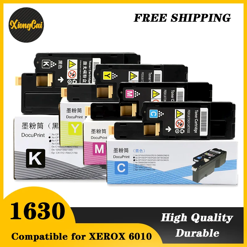 4X For Xerox 6000 6010 6015 toner cartridge  106R01630 106R01627 106R01628 106R01629