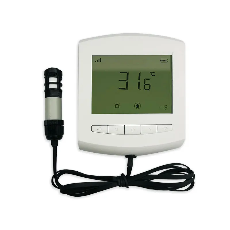 

LCD Display Lora Wireless Temperature and Humidity Sensor Remote Temperature Monitoring System