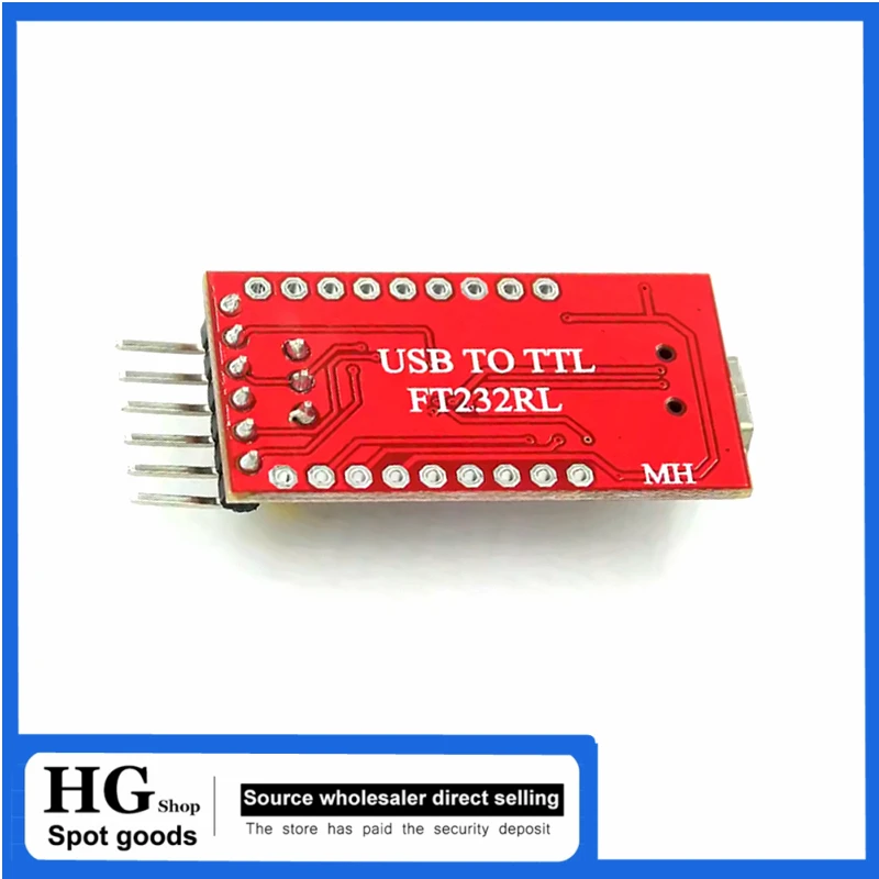 5PCS  FT232RL FT232 USB TO TTL 5V 3.3V Download Cable To Serial Adapter Module USB TO 232