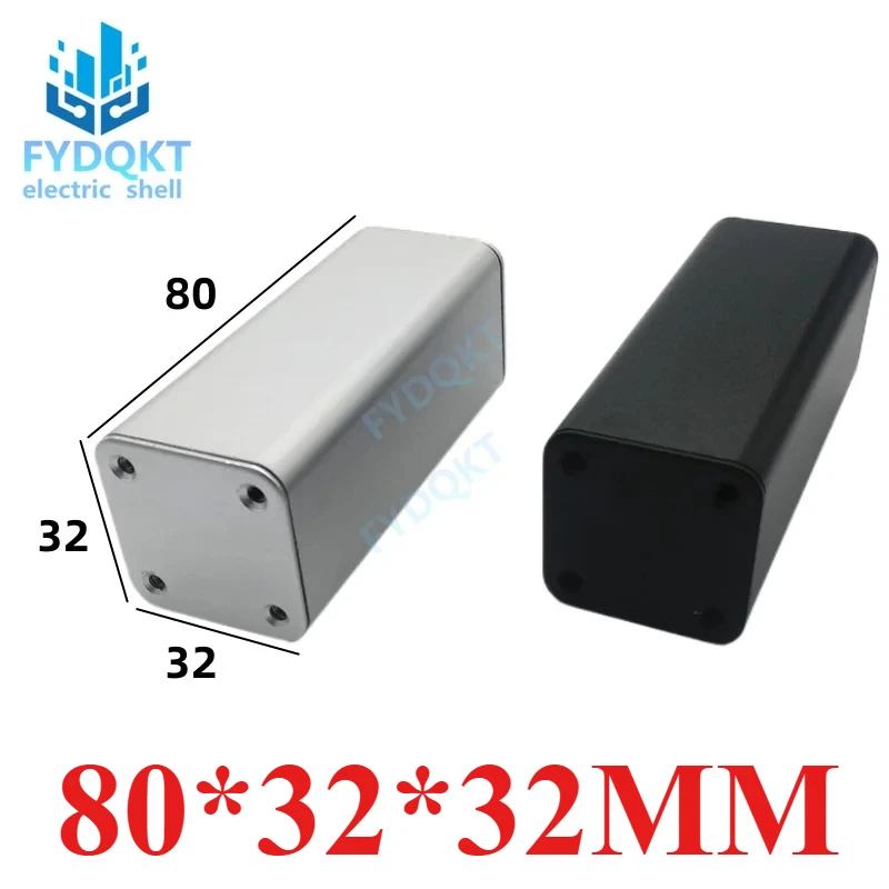 Aluminum alloy shell aluminum profile  split  industrial control exquisite square circuit board 80/100 x32x32mm