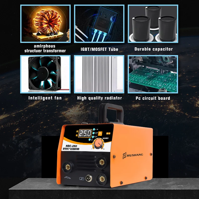120Amp 220V Digital Flux Core Welding Machines Mig Welder Gasless Mig Tig Mma 3 in 1 Welding Machine Portable MIG Welders 220V