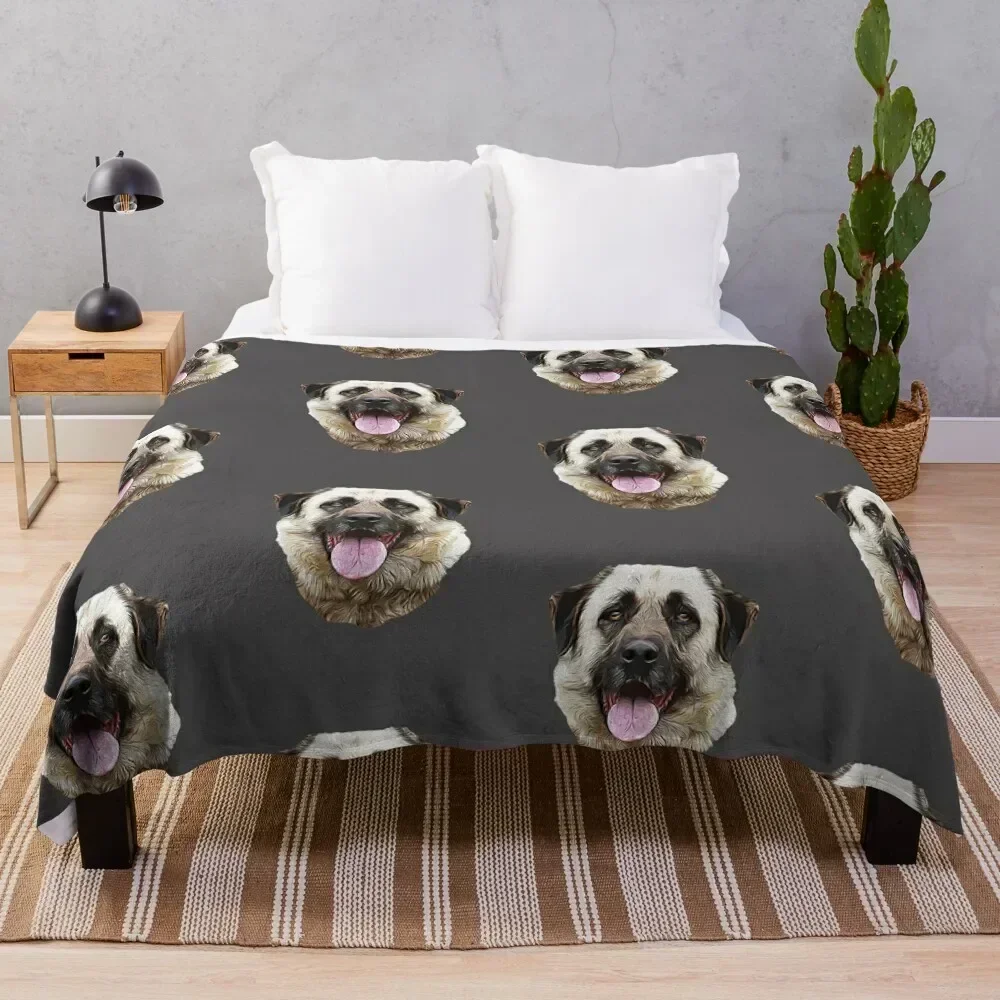 

Anatolian Shepherd Throw Blanket Modern Design Soft Blanket for Home Decor