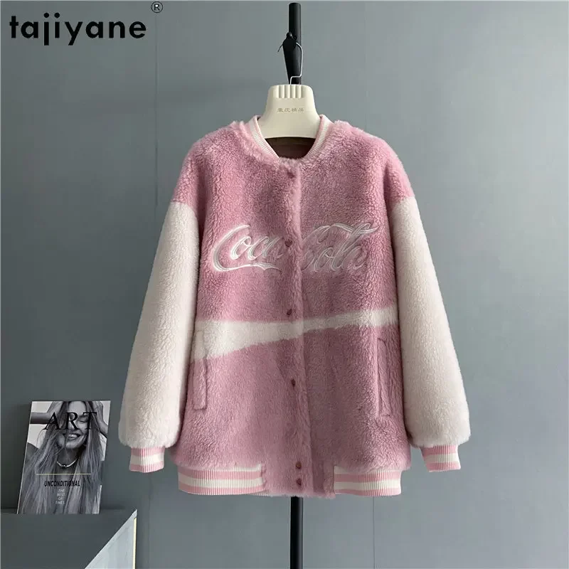 

Tajiyane New 2023 Winter Fashion Sheep Shearing Jackets Women Wool Coat Fur Coats Casual Women Jacket Outwears Abrigos Mujer