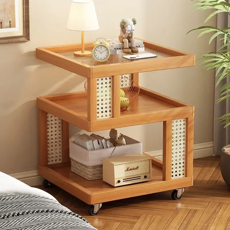 

Household removable sofa side coffee table cabinet bedroom small side storage cabinet