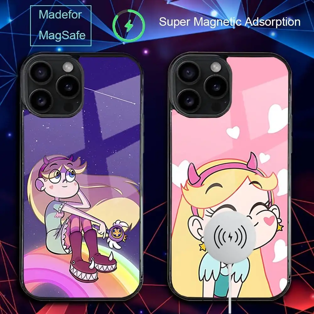 

S-Star F-Forces E-Evil Phone Case For iPhone 17,16,15,14,13,12,11,Pro,Max,Plus,Mini,SE4,E Magnetic Magsafe Wireless Charging