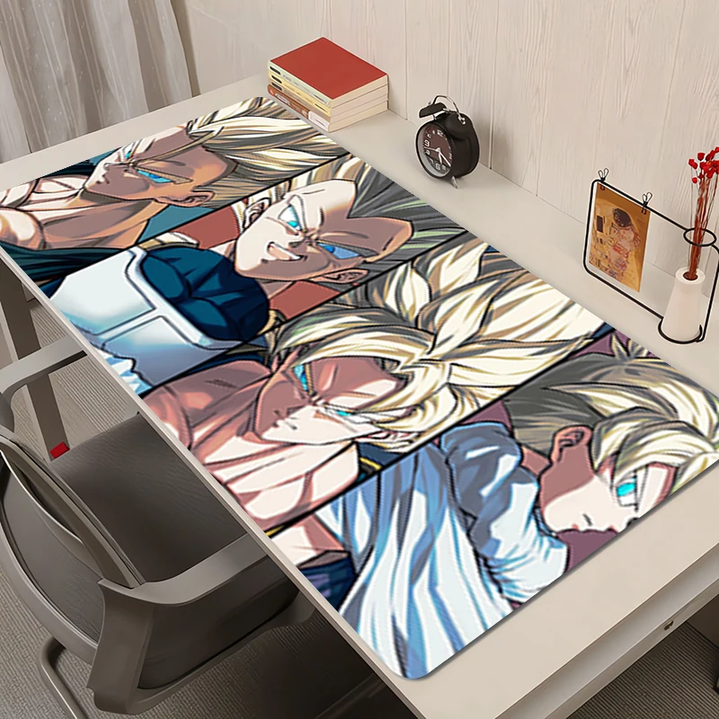 Tapis de souris motif caoutchouc HD tapis de souris tapis de bureau tapis de jeu accessoires PC Dragon Ball tapis étendu tapis de clavier antidérapant