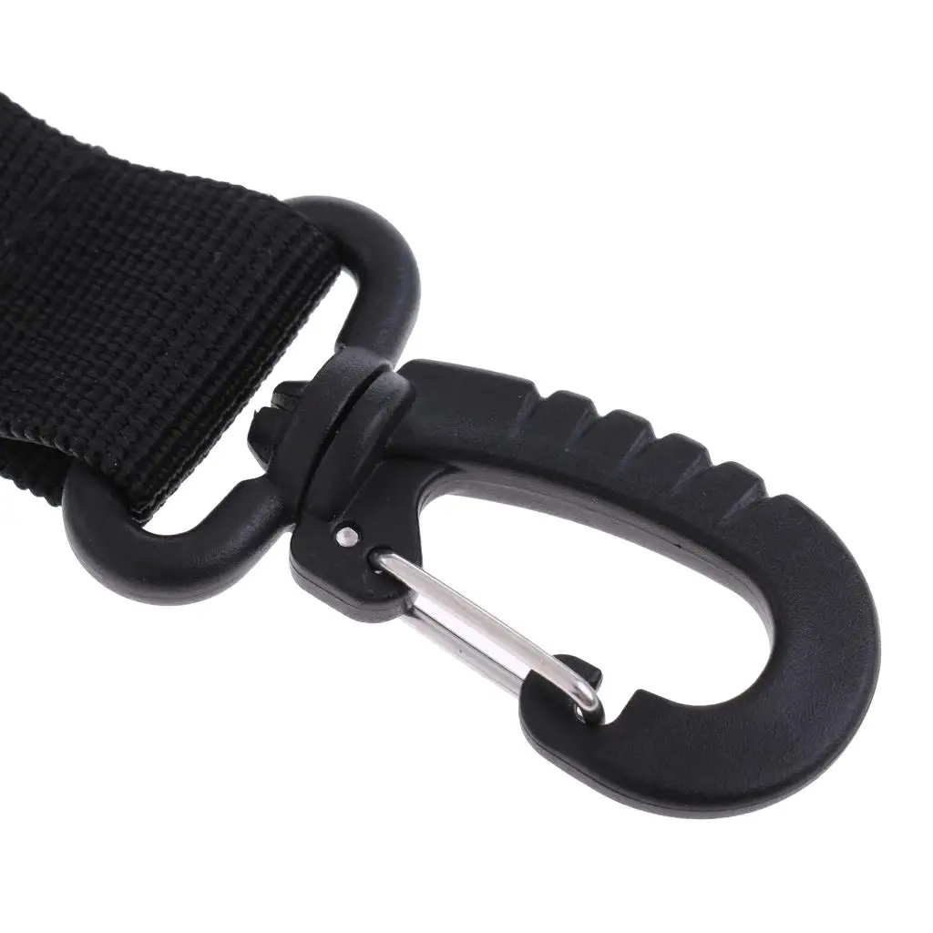 Premium Nylon Scuba Diving Webbing Holder Lanyard Strap & Clip, Split