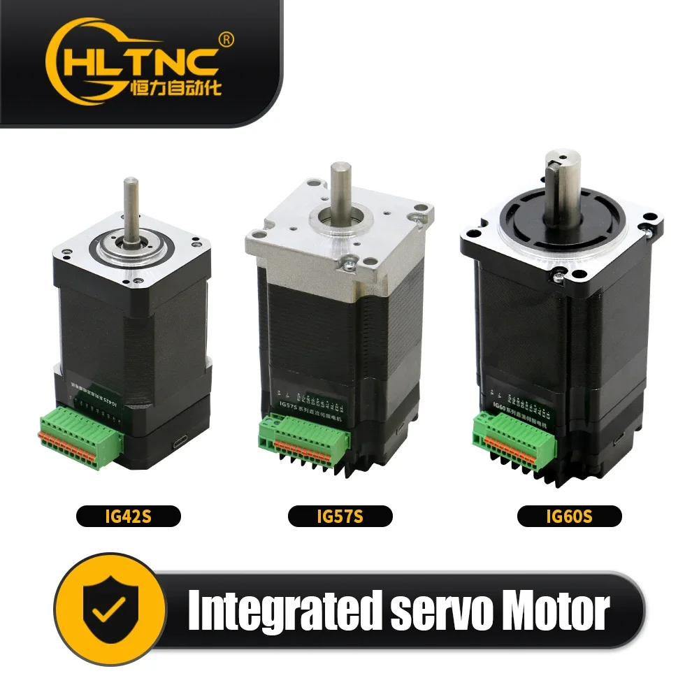 

New IG60S-300W 6A 0.95NM Nema 24 Brushless DC Servo Motor Integrated DC Motor 48V 300w With RS485