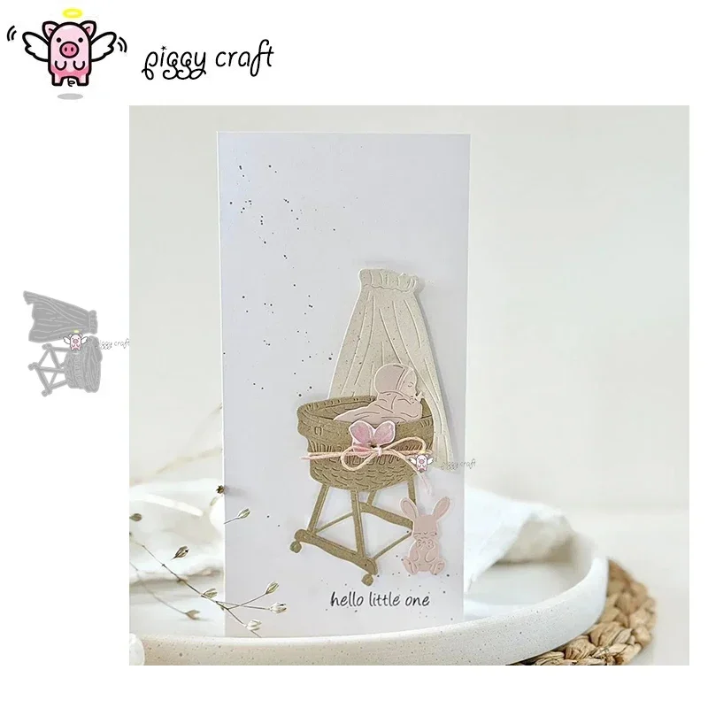 New Craft metal cutting dies cut die mold Baby cradle crib Scrapbook paper craft knife mold blade punch stencils dies