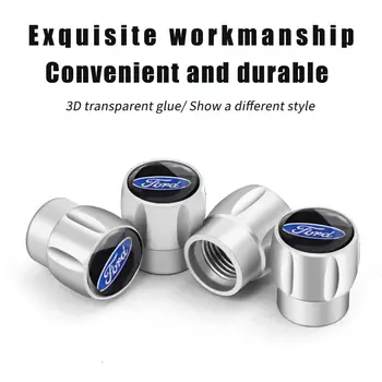4個裝汽車輪胎氣門嘴蓋,適用於福特福克斯2、3、蒙迪歐、探險家、翼虎、銳界、蒙迪歐、福特全順、福特F150、嘉年華系列車型,配件齊全。 6 最佳銷售 福特Fusion配件 - №4