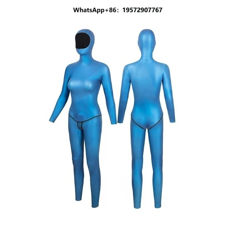 Newest Two Piece Neoprene Custom Colorful Super Stretchy Yamamoto Glide Woman Freediving Wetsuit