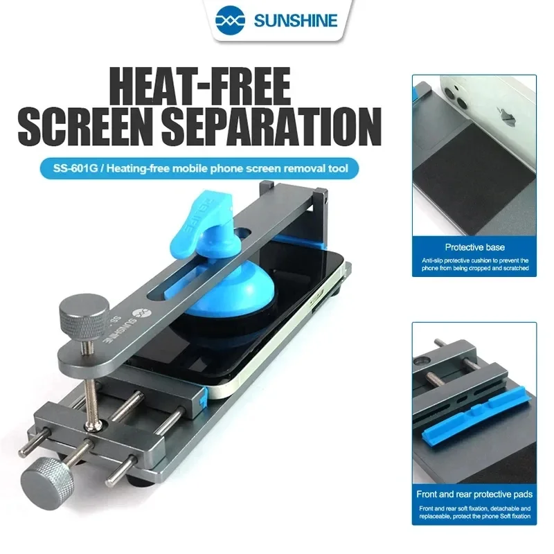 SUNSHINE SS-601G LCD Screen Separator Mobile Phone Free Heating Screen Quick Removal Clamping Fixture Repair Tools