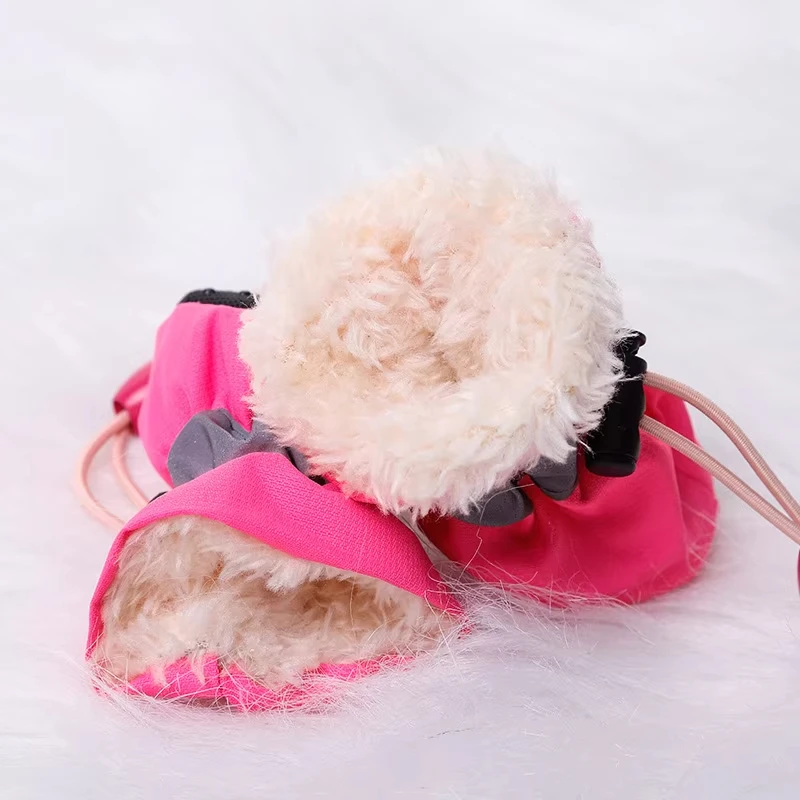 4Pcs Winter Antiskid Puppy Shoes Waterproof Pet Dog Anti-slip Rain Snow Boots Footwear for Dog Puppy Cat Chihuahua Pet Paw Care