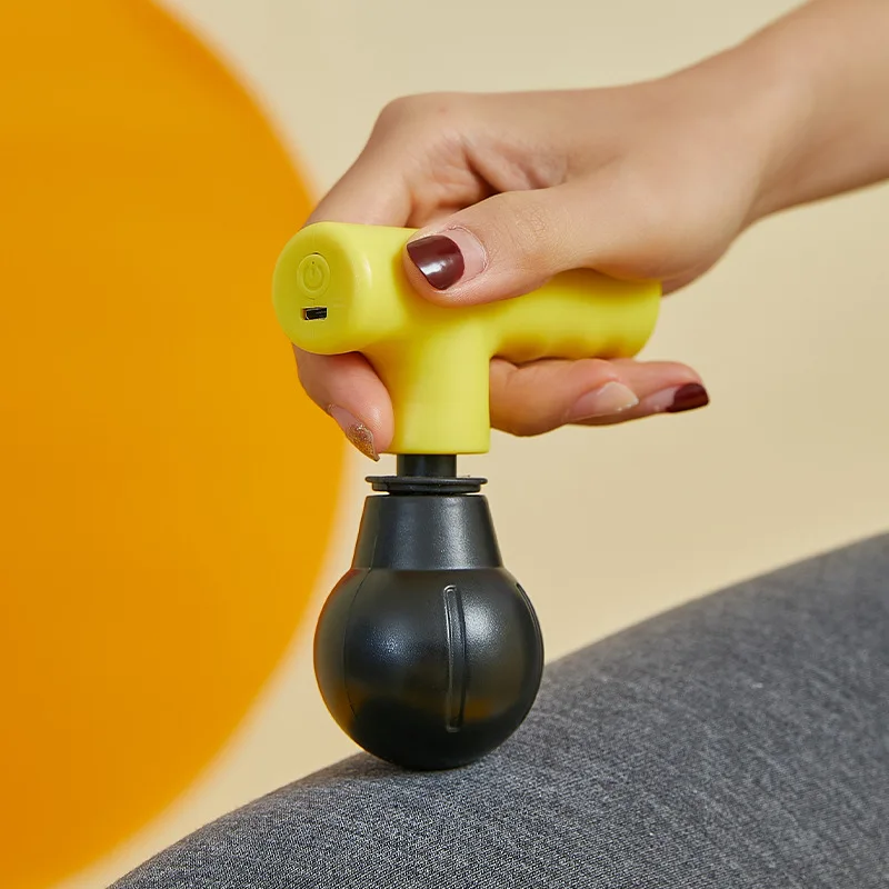 มินิไฟฟ้านวดปืนกล้ามเนื้อ Mini Massager ชาร์จ Fascial ปืนสำหรับปวด Relief นวด
