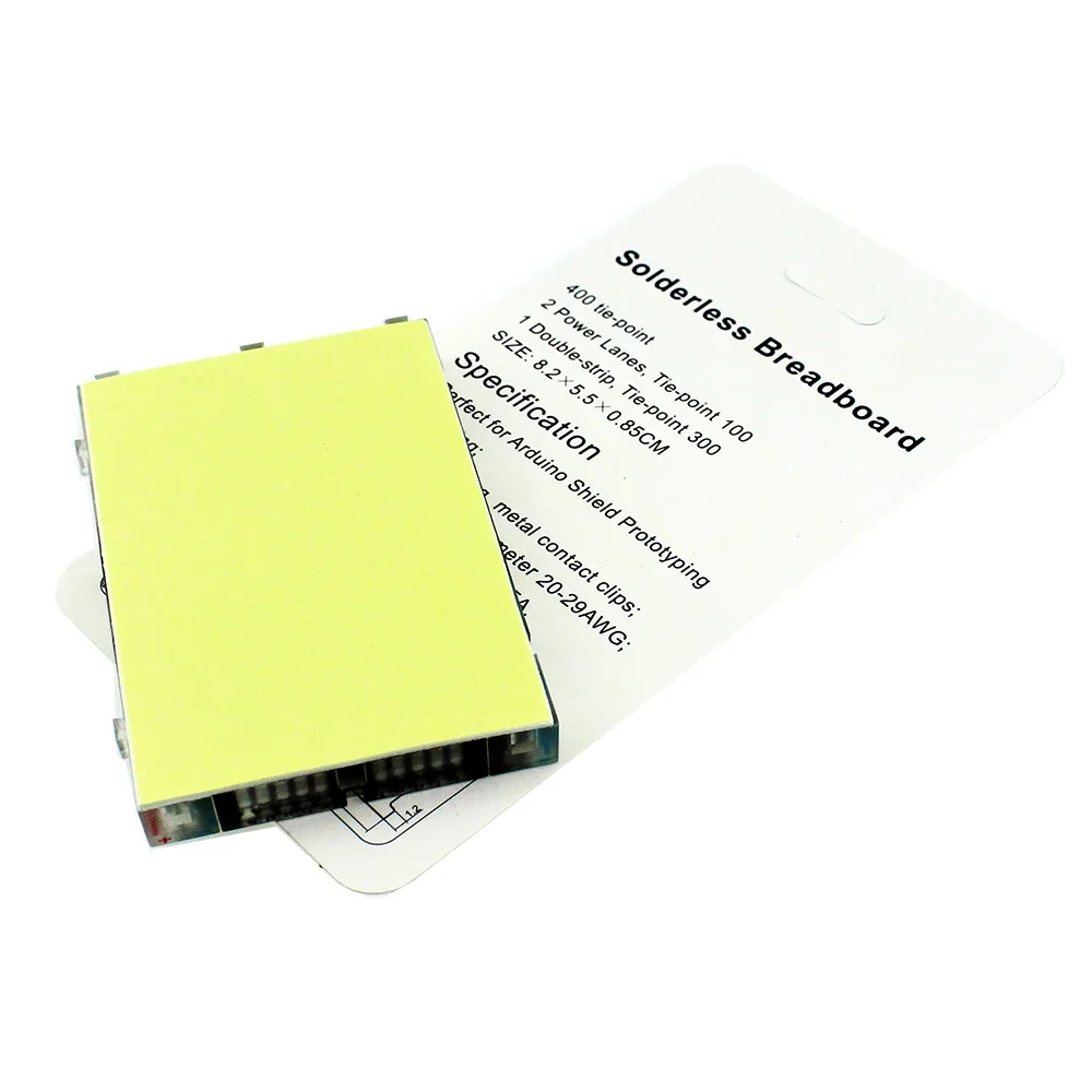 Mini Breadboard 400 Tie Points Universal Prototype Circuit Board For Arduino Electronic Soldering Bread Board Prototyping Plate