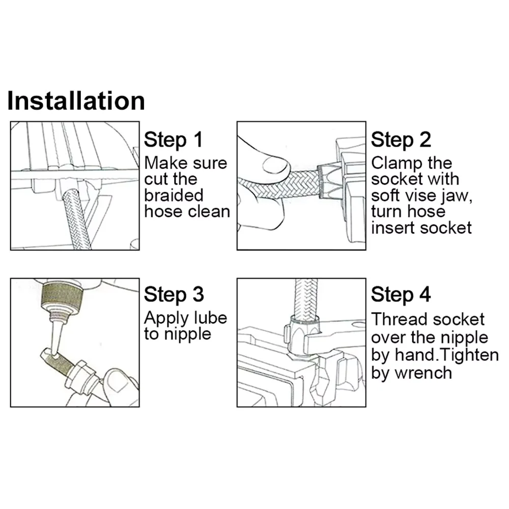 1 ชิ้น AN4 6 8 10 12 ตรง 0 ° /45 ° /90 ° /180 °   องศาอลูมิเนียมหมุนท่อข้อต่ออะแดปเตอร์น้ํามันการใช้สาย NPT PLUG TF-1001