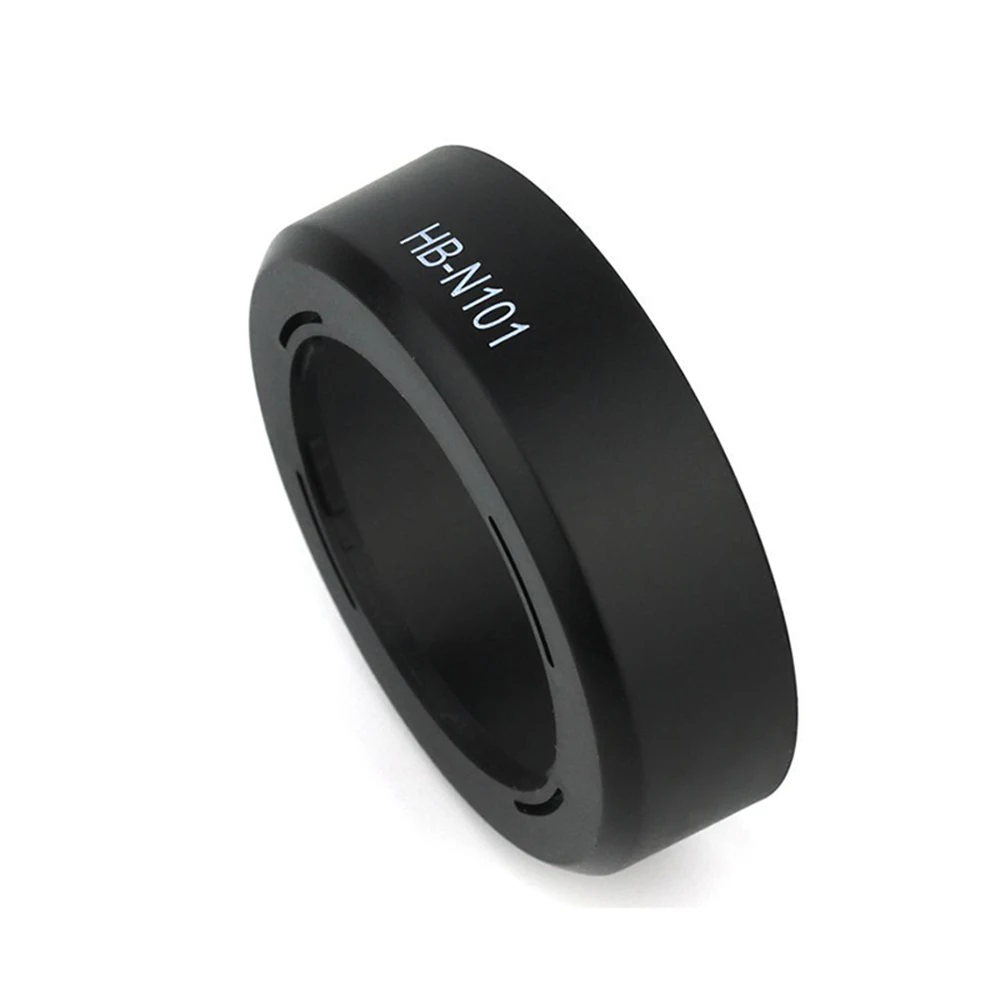 HB-N101 para Nikon 1, 10-30mm f/3,5-5,6 VR, parasol de bayoneta de plástico negro
