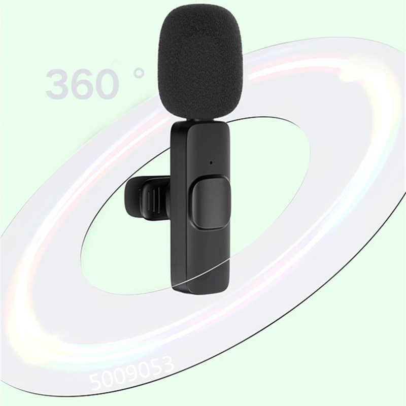 جديد اتصال لاسلكي ميكروفون صغير فيديو الصوت المحمولة تسجيل هاتف محمول لايف Gameing ميكروفون ل IOS أندرويد
