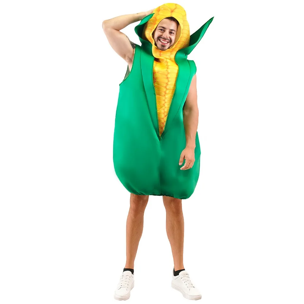 

Vegetable Stage Costumes Cosplay Party Costumes Props Food Corn Cosplay Costume Halloween Stage Performance Prop Clothes