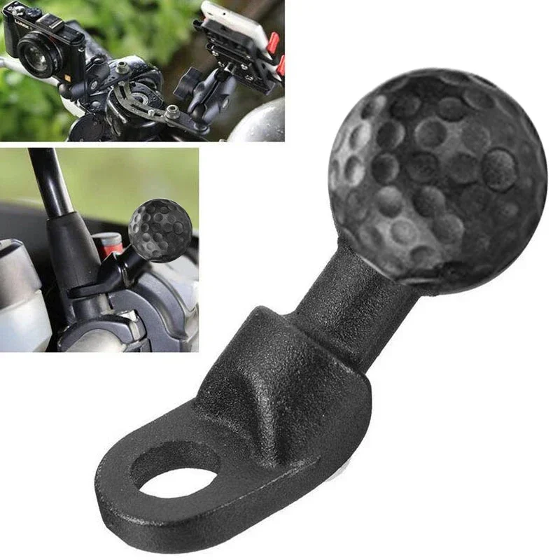 Motorcycle Stand Phone Holder Mounts Bracket Motorcycle Base W/10mm Hole 1'' Ball Head Adapter Work Quad Accessories Beta