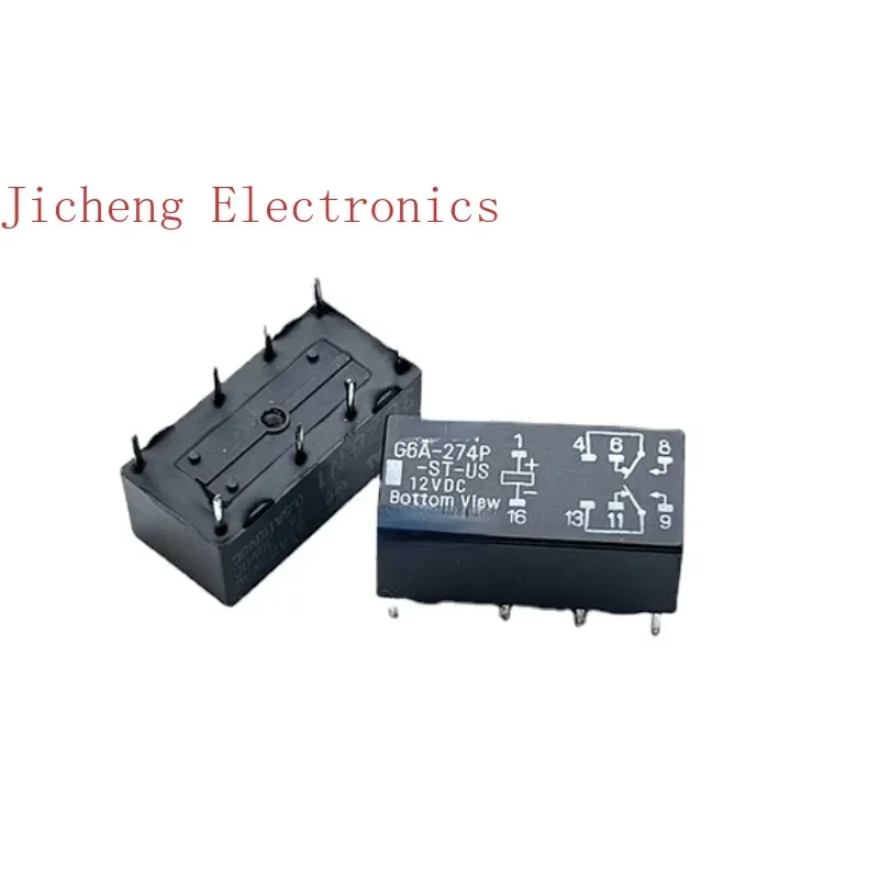 

G6A-274P-ST-US-12V Relay 12V 8 Pin Brand New G6A-274P-ST-US G6A-274P