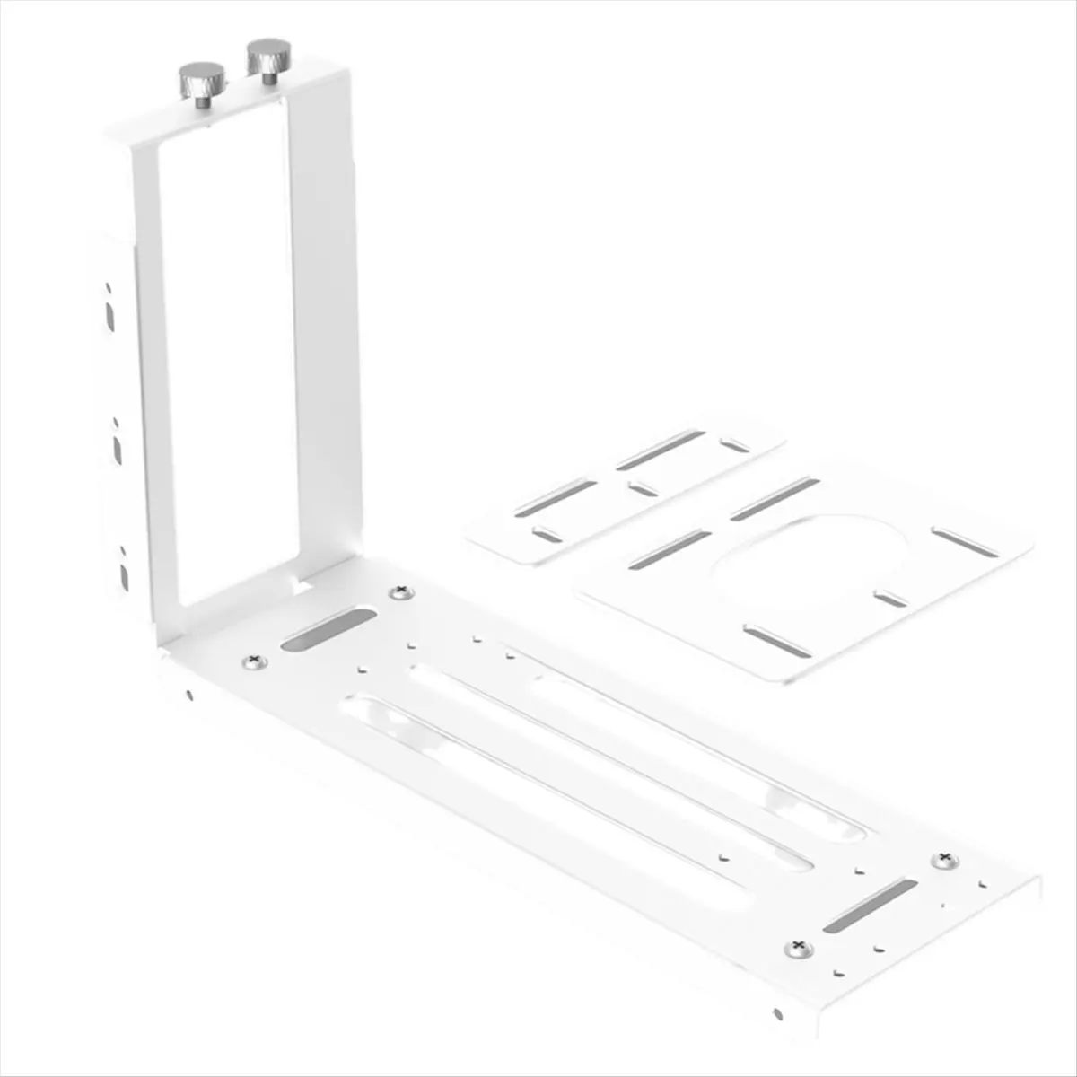 ABAN Vertical GPU Mount Bracket,2 Slots Graphics Card Steering Holder with Hardware,EGPU Dock,External GPU Docking Station,A