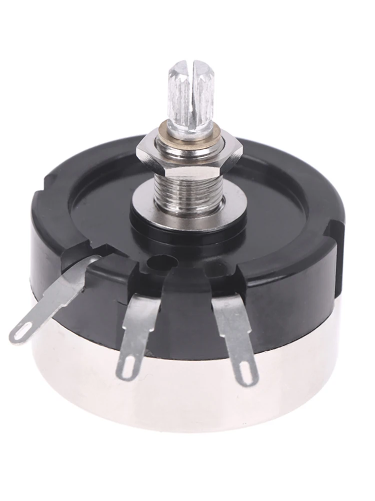 Potencjometr 8 Ohm WX200 Dużej Mocy 15W, Dwużyłowy, Średnica Obejmowania 15mm, Reduktor Audio — zdjęcie produktu 7