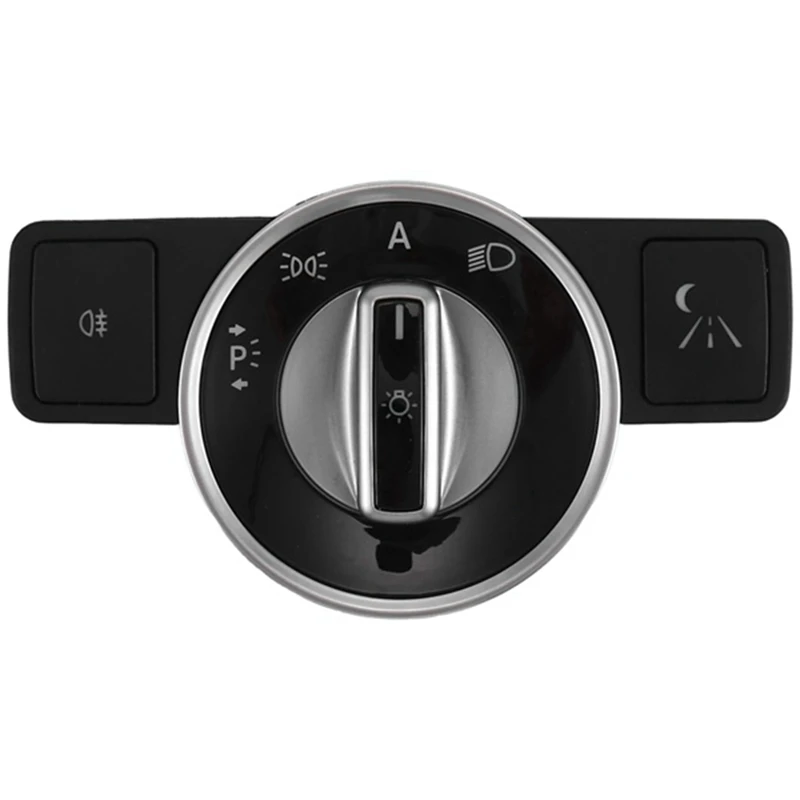 Car Knob Button Headlight Switch Light Switch For Benz W204 S204 W212 A207 C207 X204 R172 C SLK GLK E Class A2129057100