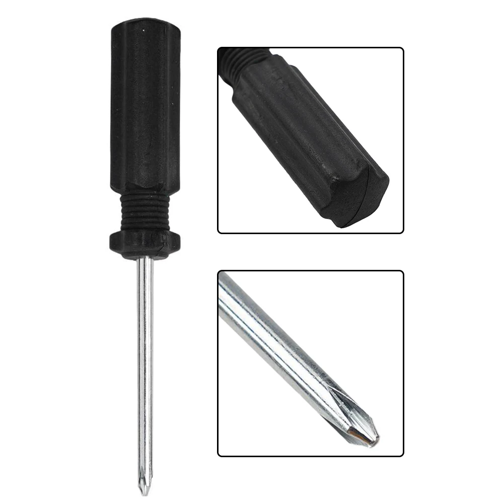 Mini Cross Screwdriver Slotted Repair Tool 1Pcs 45#Steel Auto Repair Tool 10cm Screwdrivers Handle Car Repair Tools