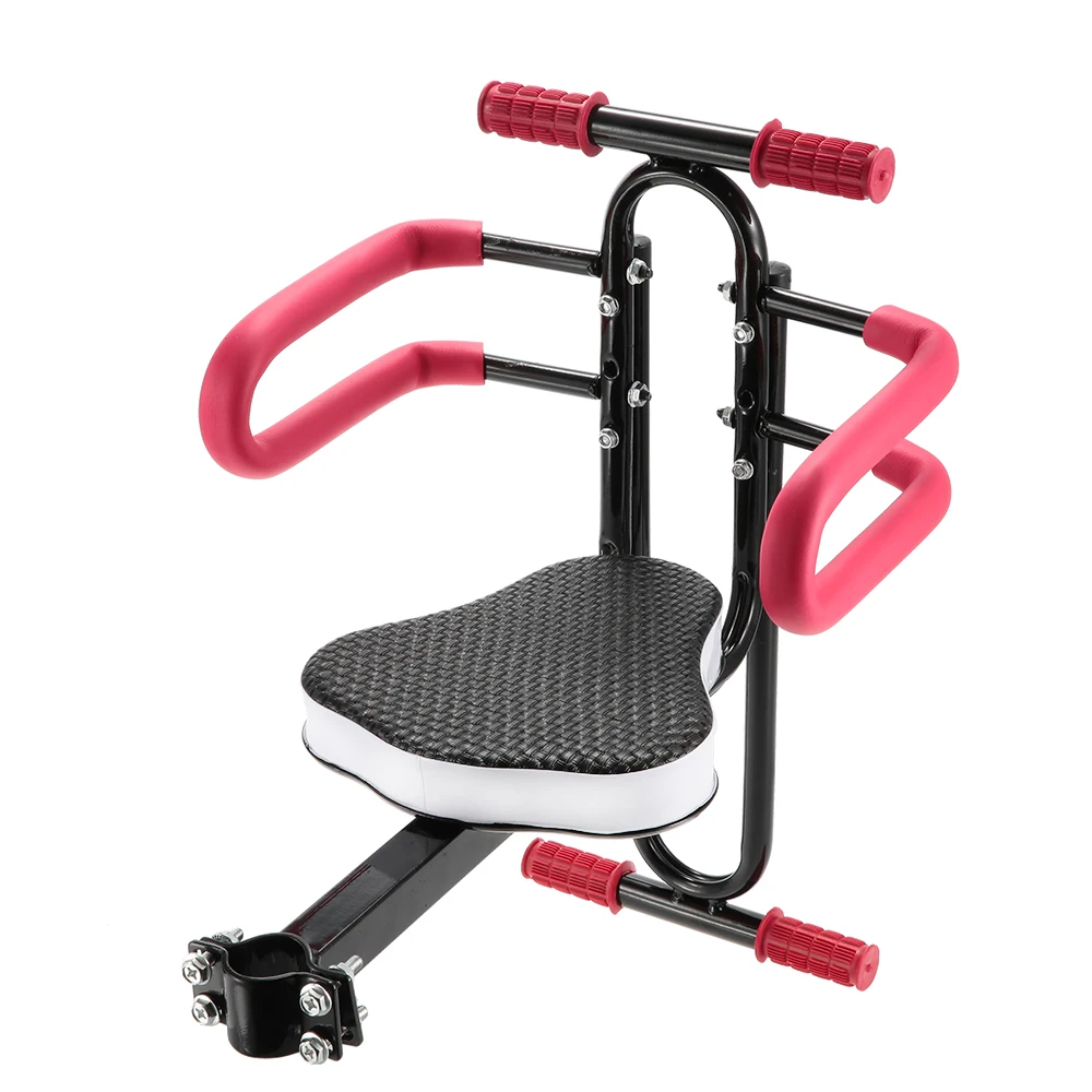 

Quick Release Front Mount Child Bike Seat Kids Bicycle Saddle Cushion Safety Chair for Electric Mountain Road Cycling Riding