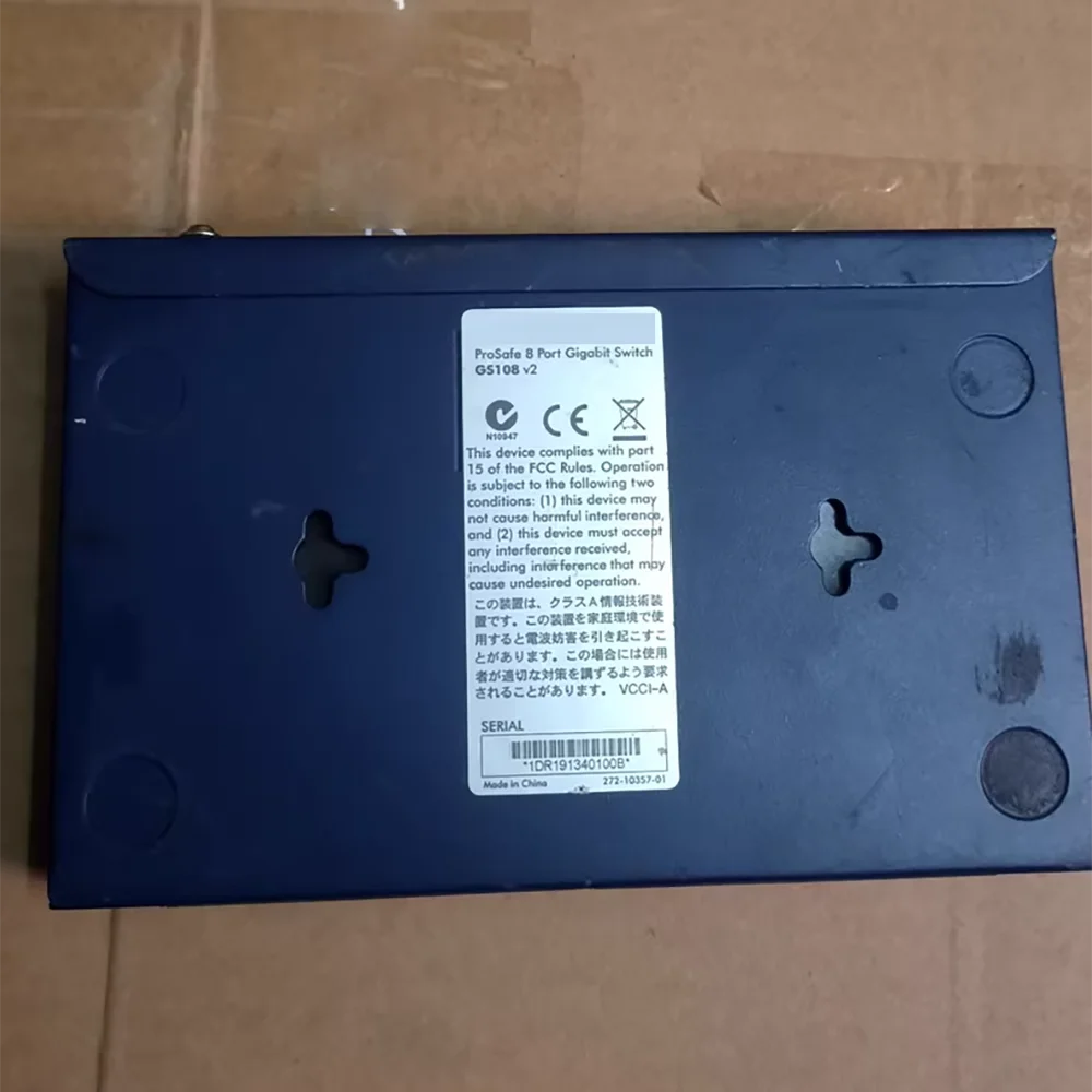 

For NET-GEAR NETGEAR GS108 v2 8-Port Full Gigabit Desktop Network Switch