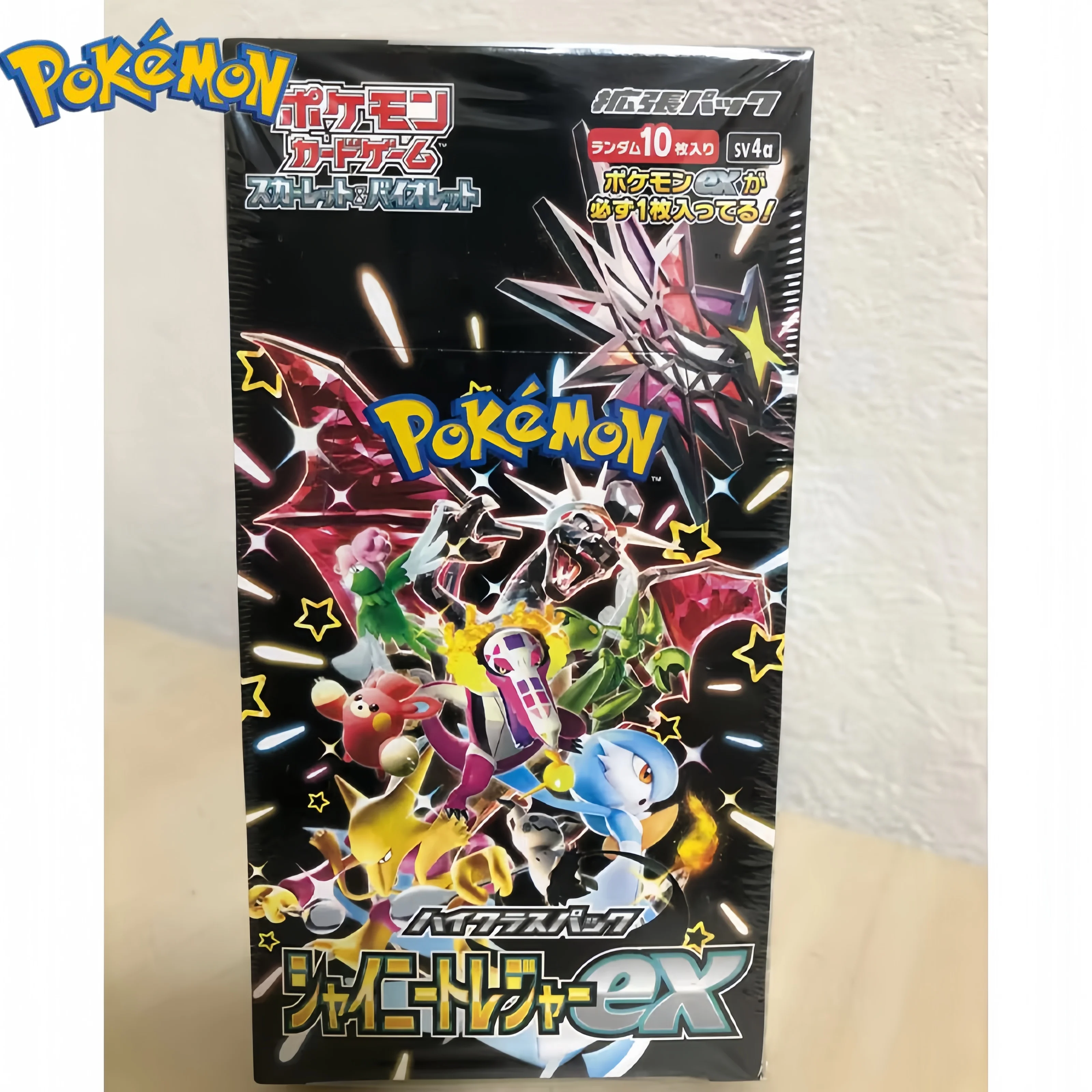 

In Stock Original New Japanese Pokemon Cards Sv4a Ex Booster Box Packs Trading Cards Rare Collection Competition Game Kids Gifts