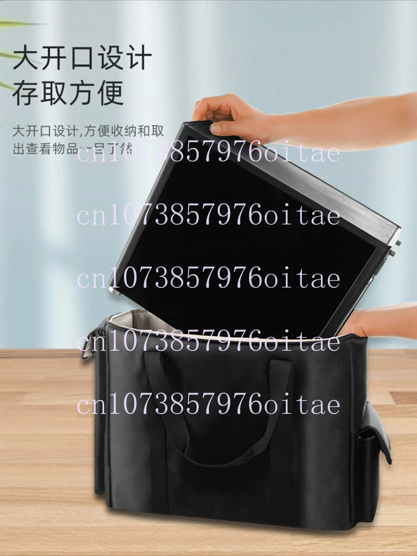 Computer Host Storage Bag 24 Inch 27 Inch 32 Inch Screen Display Bag Removable Trolley Case