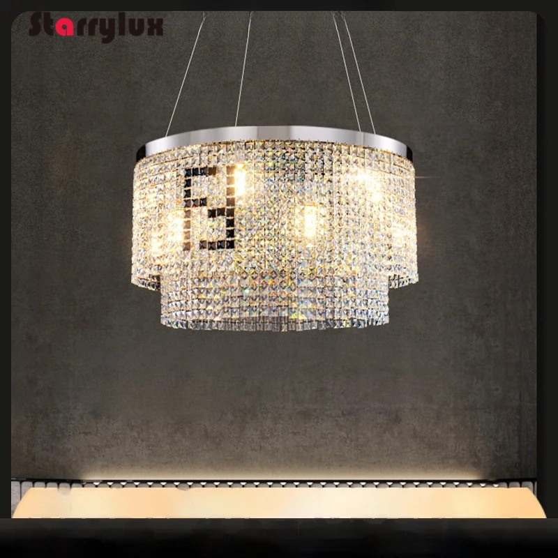 

Italian Luxury Restaurant Pendant Light Modern Bar Hotel Lobby Decor High-end Art Dining Chandelier