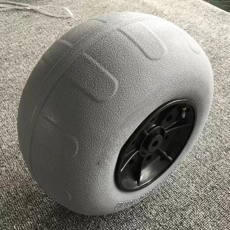 12 inch PU inflatable beach wheel, balloon tire for kayak trailer Y05010