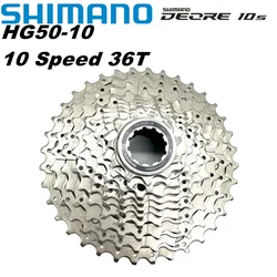 Shimano DEORE CS-HG50-10 Cassette 10 Speed HG50-10 Freeewheel 11-36T MTB Bike Cassette Sprocket CS-HG50-10 10S