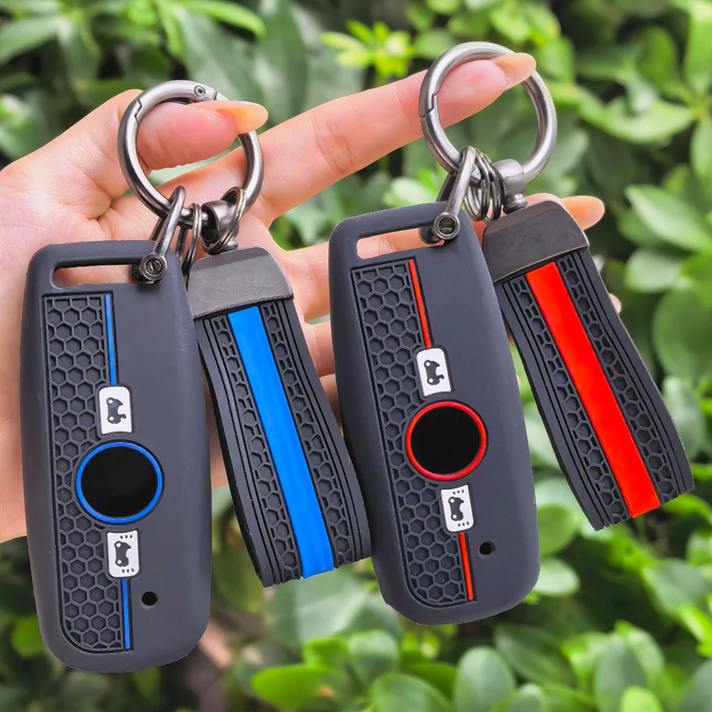 Motorcycle Remote Key Case Cover Shell Fob For Honda GL1800 Gold Wing GoldWing 2018 2019 2020 Fashion KeyChain KeyRings
