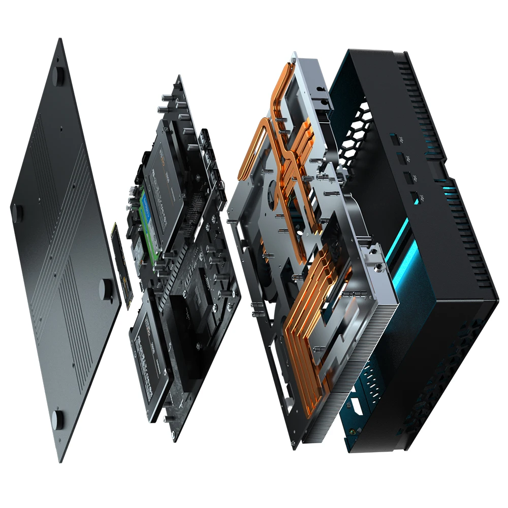 BKHDミニコンピューターゲーマービースト i9 14900F i7 14700F NVIDIA RTX 4070 12G 4060Ti 2xDDR5 Windows 11 Pro ゲーミングPC デスクトップPC WiFi6