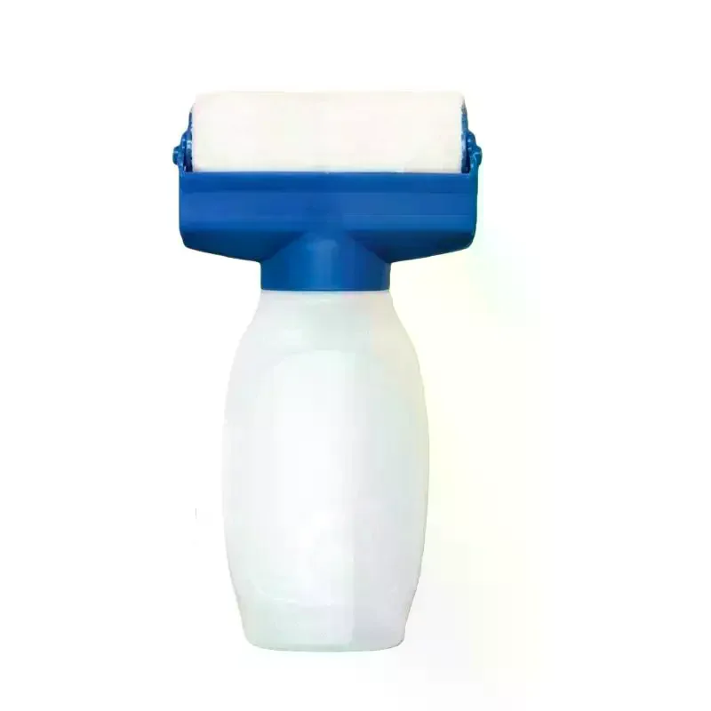 1pc Wall Repair and Touch-up Tool Reusable 350ml Paint Roller Brush Water Based Latex Paint Plastic Bottle DIY Accessories
