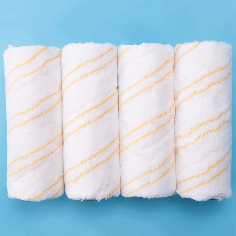 A05G-12 Pieces Set Of Rollers For Karcher FC5 FC7 FC3 FC3D Electric Floor Cleaner Replacement Rollers 2.055-006.0 Yellow