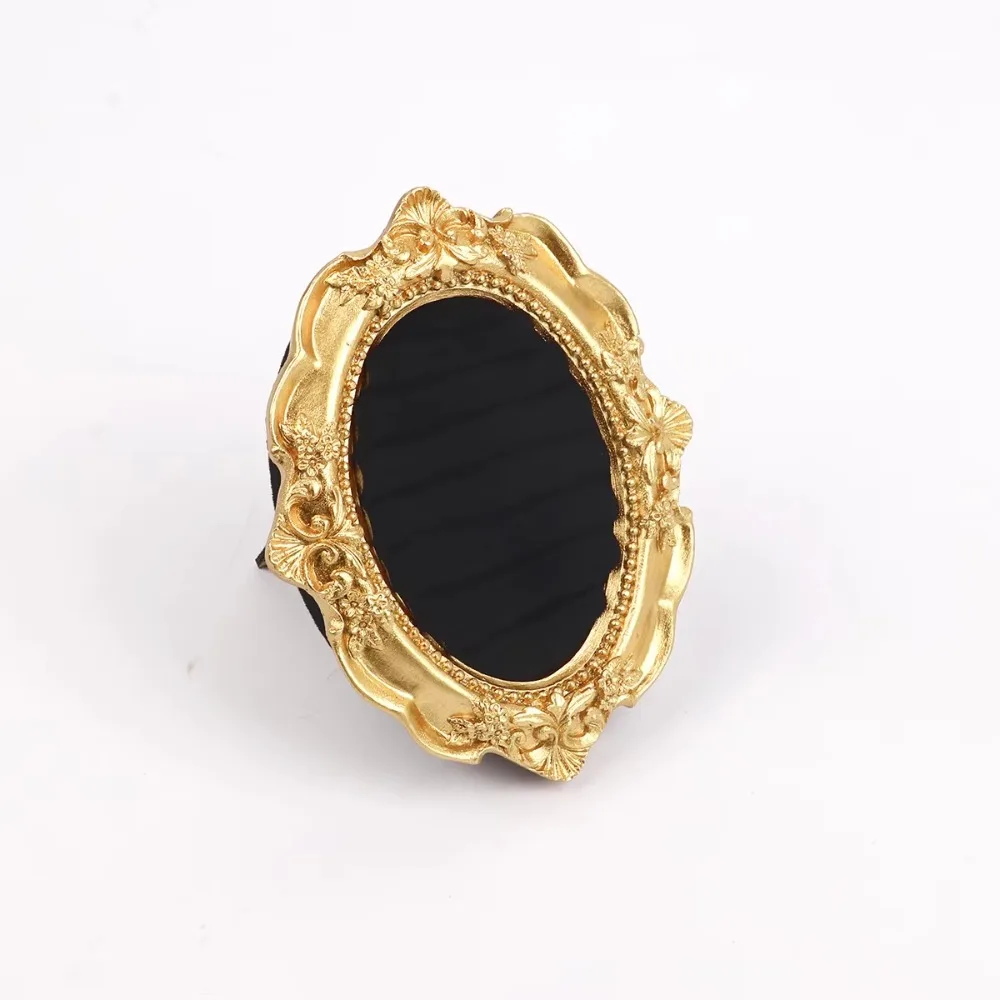 European-style Jewelry Display Rack Earring Tray Small Size Ring Display Stand Vintage Photo Frame Jewelry Storage Tray