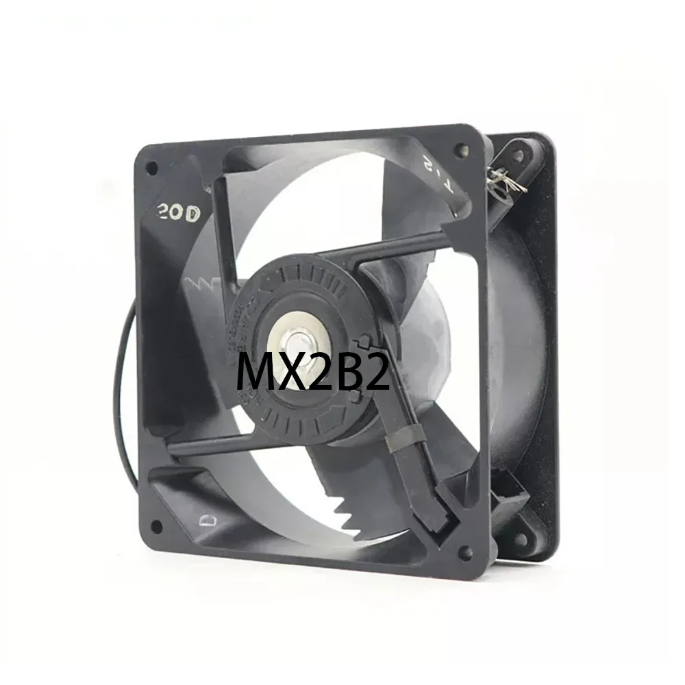 Compact Chassis MX2B2 115AC 0.20/0.18A 120*120*38MM 2Wires Cabinet Cooling Fan