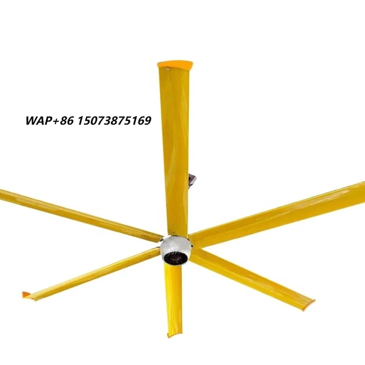 High Quality 13ft HVLS Industrial Ceiling Fans Low Noise 220V Ventilation Fans for Outdoor RV Wholesale Electric Power