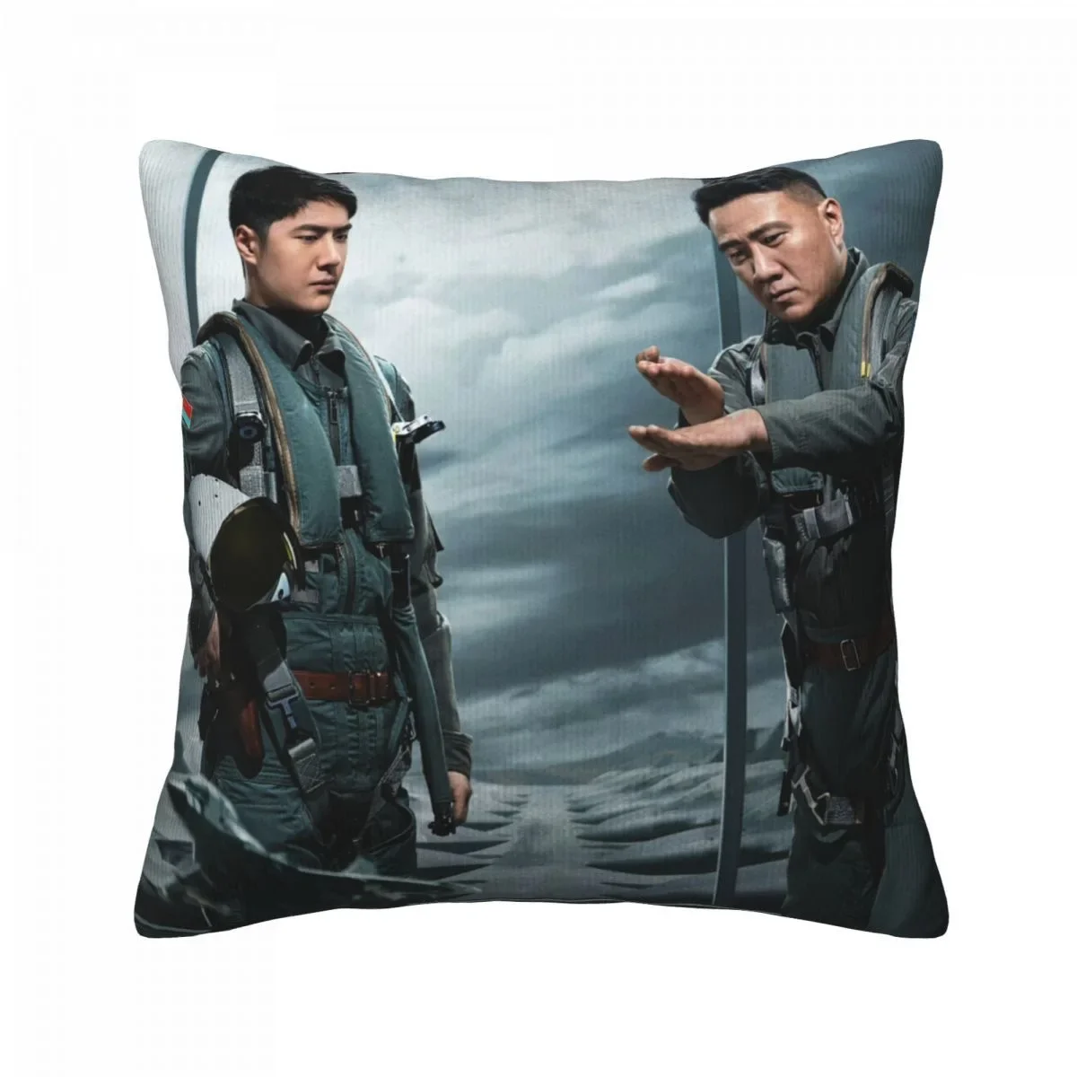 Wang Yibo Yebo Poster Double-sided Printed Pillowcase China Movie Born To Fly Lei Yu Drama Stills Home Car Decor Cushion Cover