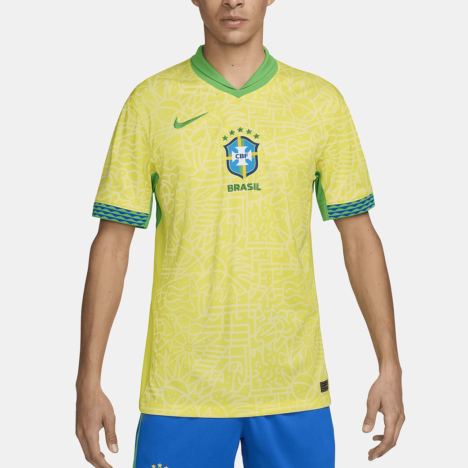 

Nike Genuine Product Dri-FIT Men's Breathable Football Jersey FJ4284-706