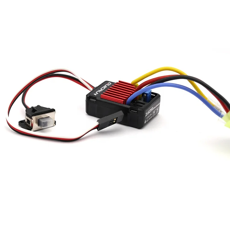 Hobbywing QuicRun 1625 25A 2-3S Waterproof Brushed Speed Controllers ESC for 1/16 1/18 RC Car Buggies Truck Crawlers Toys
